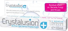 100 X CRYSTALUSION PLUS – ACTIVE BACTERIA PROTECTION FOR MOBILES, TOUCH SCREENS AND ALL DEVICES.