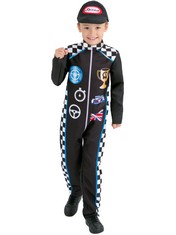 QTY OF ITEMS TO INCLUDE 20X ASSORTED FANCY DRESS TO INCLUDE SMIFFYS RACING DRIVER COSTUME WITH JUMPSUIT & CAP, BOYS FANCY DRESS, CHILD DRESS UP COSTUMES, AMSCAN 8408472 CUTE CAT COSTUME (12-24 MONTHS