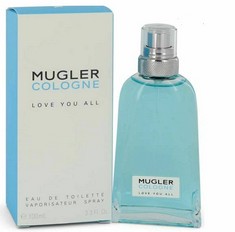 2 X MUGLER COL LOVE YOU ALL EDT VA100ML.