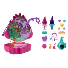 QTY OF ITEMS TO INCLUDE X20 ASSORTED ITEMS TO INCLUDE POLLY POCKET & DREAMWORKS TROLLS COMPACT PLAYSET WITH POPPY & BRANCH DOLLS & 13 ACCESSORIES, COLLECTIBLE TOY INSPIRED BY TROLLS BAND TOGETHER, HY