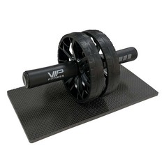 QTY OF ITEMS TO INCLUDE BOX OF X16 ASSORTED FITNESS ITEMS TO INCLUDE VIP ROTA AB ROLLER WHEEL FOR STRENGTH TRAINING EQUIPMENT ABS SIT UP EXERCISE WHEEL FOR HOME GYM WITH EXTRA THICK KNEE PAD MAT - AB