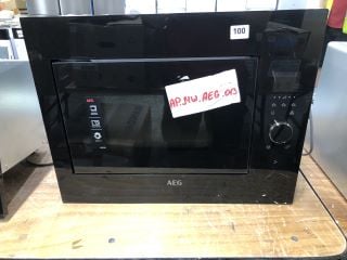 AEG BUILT-IN MICROWAVE MODEL: MBE2658SEM