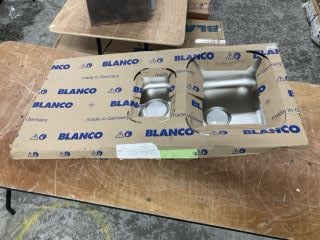 BLANCO GREY STAINLESS STEEL SINK