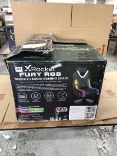 XROCKER FURY RGB JUNIOR 2.1 AUDIO GAMING CHAIR