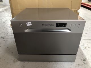 RUSSELL HOBBS TABLETOP DISHWASHER MODEL: RHTTDW6B