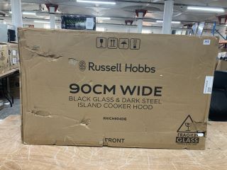 RUSSELL HOBBS 90CM ISLAND COOKER HOOD