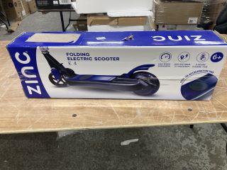 ZINC FOLDING ELECTRIC SCOOTER (COLLECTION ONLY)