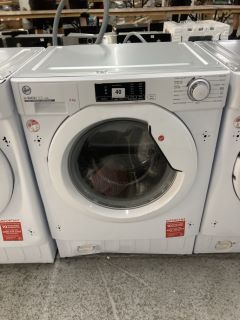 HOOVER INTEGRATED WASHING MACHINE 9KG MODEL: HBWS49D1W4