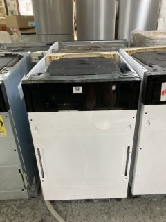 CDA INTEGRATED DISHWASHER MODEL: CDI4320