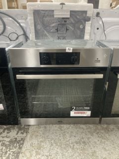 AEG BUILT-IN SINGLE OVEN MODEL: BES355010M