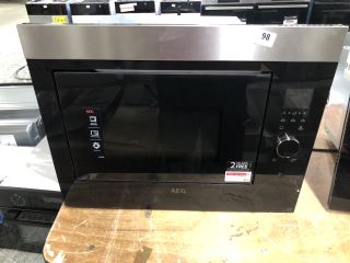 AEG BUILT-IN MICROWAVE MODEL: MBE2658SEM