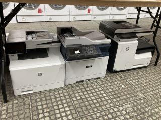 3 X PRINTERS INC HP PAGE WIDE PRO MFP 477DW PRINTER