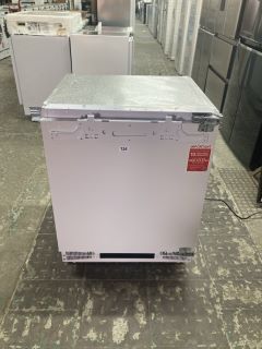 HOOVER INTEGRATED UNDERCOUNTER FRIDGE MODEL: HBRUP160NKE