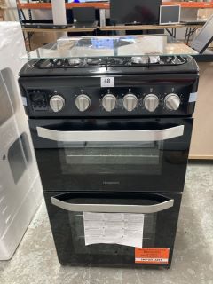 HOTPOINT DOUBLE OVEN MODEL: HD5G00CCBK RRP: £469