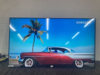 SAMSUNG 58" TV MODEL: UE58CU7100K RRP: £529 (SCRATCH ON SCREEN, NO REMOTE, NO STAND, NO BOX)