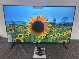 LG 43" TV MODEL: 43UR73006LA (WITH REMOTE, WITH STAND, NO BOX)