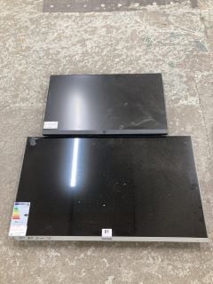 2 X ASSORTED MONITORS TO INC VIEWSONIC 32" MONITOR (SMASHED/SALVAGE/SPARES)