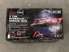 MASTER PRO 3 TON HYDRAULIC GARAGE JACK RRP- £113.99