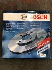 4 X ASSORTED BOSCH BRAKE DISCS TO INCLUDE 104 22 1097 FRONT BRAKE DISC