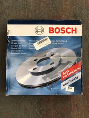 4 X ASSORTED BOSCH BRAKE DISCS TO INCLUDE 104 22 1097 FRONT BRAKE DISC