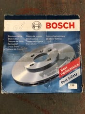 4 X ASSORTED BOSCH BRAKE DISCS TO INCLUDE 104 22 1097 FRONT BRAKE DISC