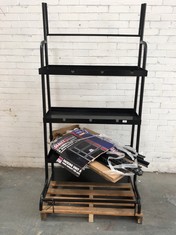 SEALEY RACKING UNIT 5 SHELVES TO INCLUDE BLACK METAL 20LTR OIL STAND