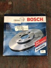 4 X ASSORTED BOSCH BRAKE DISCS TO INCLUDE 104 58 0837 FRONT DISC FIAT