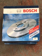 4 X ASSORTED BOSCH BRAKE DISCS TO INCLUDE 104 58 0837 FRONT DISC FIAT