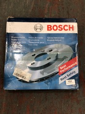 4 X ASSORTED BOSCH BRAKE DISCS TO INCLUDE 104 58 0837 FRONT DISC FIAT