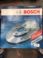 4 X ASSORTED BOSCH BRAKE DISCS TO INCLUDE 104 58 0837 FRONT DISC FIAT