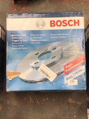 4 X ASSORTED BOSCH BRAKE DISCS TO INCLUDE 104 58 0837 FRONT DISC FIAT