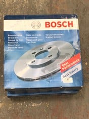 4 X ASSORTED BOSCH BRAKE DISCS TO INCLUDE 104 58 0837 FRONT DISC FIAT