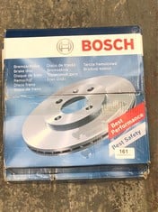 BOSCH FRONT BRAKE DISC SUZUKI 104 81 1607 TO INCLUDE BOSCH REAR BRAKE DISC 104 59 2337