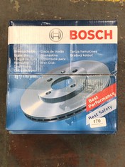 BOSCH FRONT DISC SUZUKI 104 81 0107 TO INCLUDE BOSCH FRONT BRAKE DISC 104 81 1607