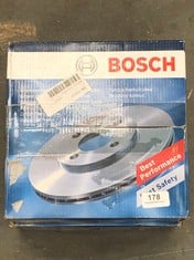 BOSCH BRAKE DISC LAND ROVER 104 75 0037 TO INCLUDE BOSCH REAR BRAKE DISC MG ZR 104 60 0347