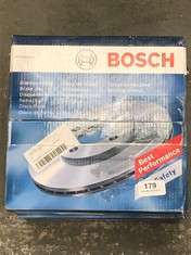 BOSCH BRAKE DISC LAND ROVER 104 75 0037 TO INCLUDE BOSCH FRONT DISC SUZUKI 104 81 0107