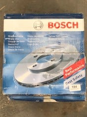 BOSCH FRONT BRAKE DISC SUZUKI 104 81 1607 TO INCLUDE BOSCH FRONT DISC NISSAN 104 70 0197