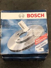 2 X BOSCH BRAKE DISC 104 22 1367