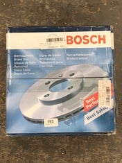 BOSCH FRONT BRAKE DISC 104 73 5337 TO INCLUDE BOSCH BRAKE DISC CHALLENGER 104 69 1467