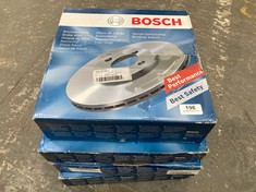 4 X ASSORTED BOSCH BRAKE DISCS TO INCLUDE REAR BRAKE DISC 104 59 2337