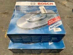 BOSCH REAR BRAKE DISC 104 72 0407 TO INCLUDE BOSCH BRAKE DISC CHALLENGER 104 69 1467