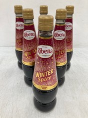 APPROX 150 X RIBENA WINTER SPICE LIMITED EDITION DRINK 850ML - BBE: 08/2024 (COLLECTION ONLY)