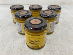 CAGE OF ENGLISH MUSTARD 185G - BBE: 12/2024 (COLLECTION ONLY)