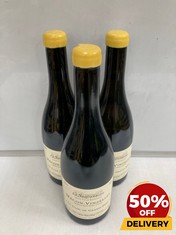 3 X BOTTLES OF LA SOUFRANDIÈRE MACON-VINZELLES LE CLOS DE GRAND-PERE 2022 750ML