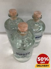 3 X BOTTLES OF PREMIUM SUPERB VODKA CLASSIC 70CL