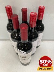 6 X BOTTLES OF ANDEAN VINEYARDS 2022 MALBEC DRY RED WINE 75CL