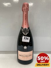 BOTTLES OF BOLLINGER ROSE CHAMPAGNE 75CL (MPSE54652197)