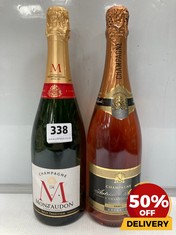 MONTAUDON A REIMS-FRANCE BRUT TRADITION CHAMPAGNE 75CL TO INCLUDE AUTREAU ROUALET BRUT RÉSERVE CHAMPAGNE 75CL