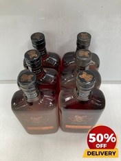 6 X BOTTLES OF JAGDSTOLZ GOOD SHOT LIMITED EDITION HERBAL LIQUEUR 70CL