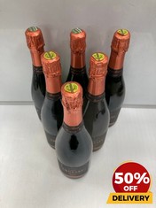 6 X BOTTLES OF METODO TRADICIONAL CAVA AMORANY CUVEE ESPECIAL BRUT 75CL